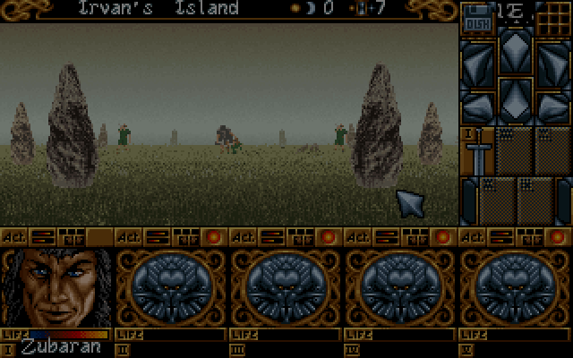 Ishar II - Messengers of Doom [Falcon030] atari screenshot